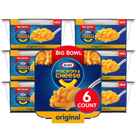 Kraft MAC & CHEESE BIG BOWL