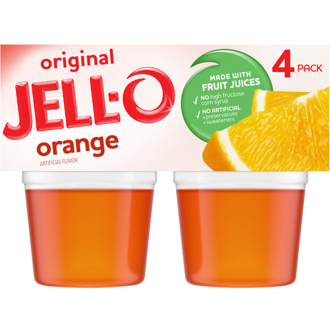 Gelatin Orange Ready To Eat