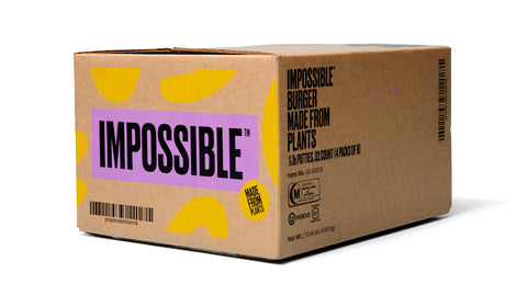 Impossible Burger Patty, 0.33 Pound -- 32 per case