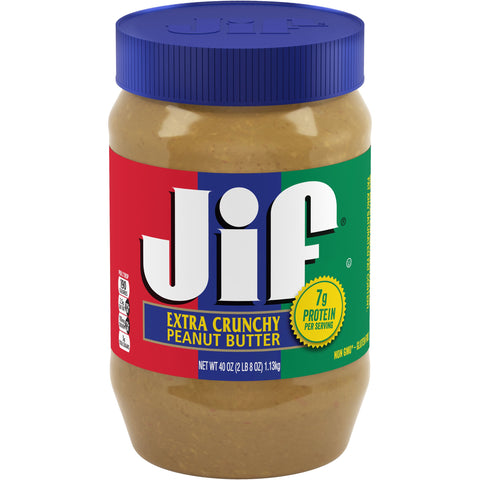 Jif® PEANUT BUTTER CRUNCHY TWIN PACK