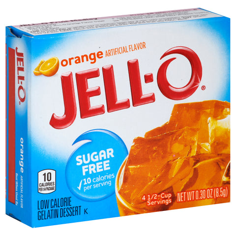 Jell-O GELATIN MIX ORANGE SUGAR FREE