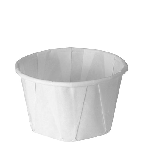 Cup Paper Portion Souffle White 3.25 Oz
