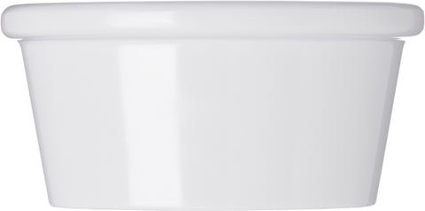 Carlisle RAMEKIN MELAMINE OVAL WHITE