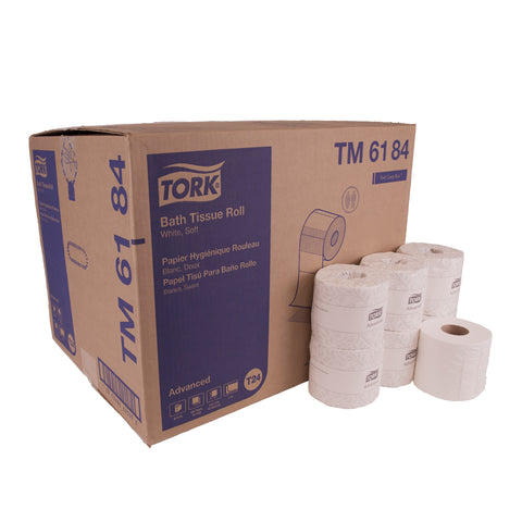 Tork Advanced TISSUE BATH WHITE 2-PLY 4.0X3.75