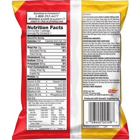 Snack Mix Cheese Fix Large Single Serve