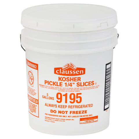 Pickle Kosher Chip 1/4
