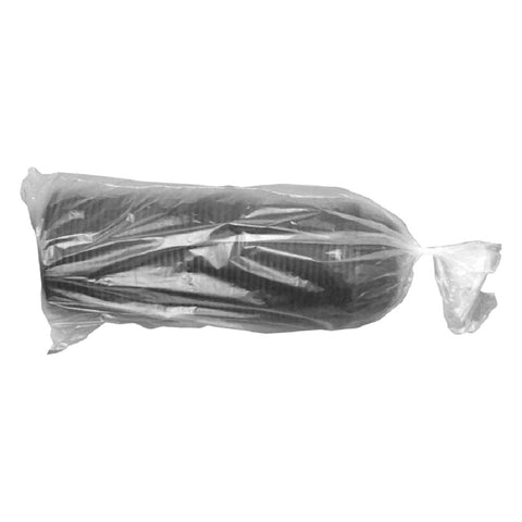 Bowl Plastic Black Microwavable M4808b 8 Oz