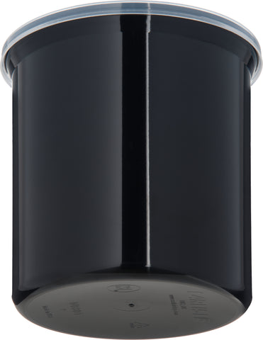 Carlisle CROCK CLASSIC BLACK W/ LID 1.2 QT