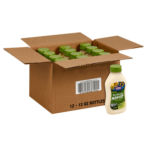 Kraft Spoonable Mayonnaise with Olive Oil, 12 Ounce -- 12 per case.