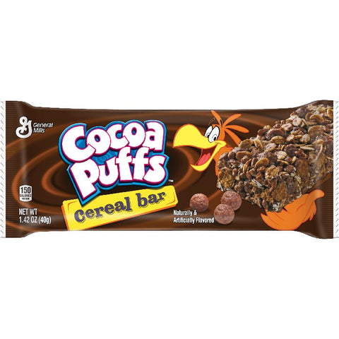 Cocoa Puffs Cereal Bar,1.42 Ounce -- 96 per case.