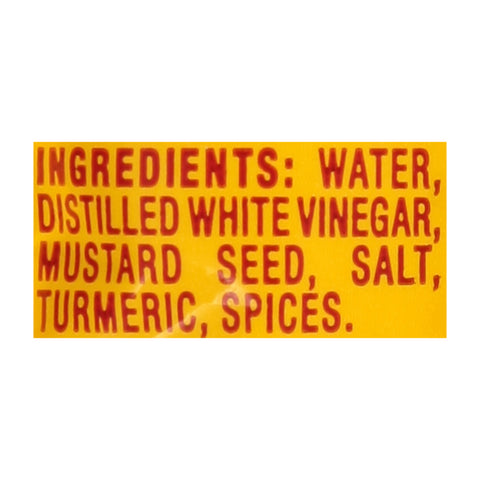 Mustard Yellow Single Serve Packet 530500/78000700
