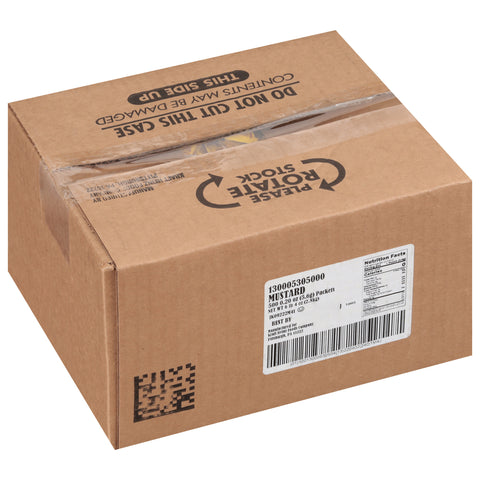 Mustard Yellow Single Serve Packet 530500/78000700