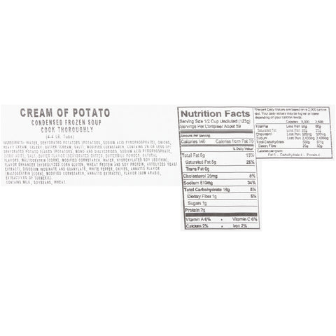Soup Potato Cream Of