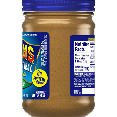 Peanut Butter Crunchy 100% Natural