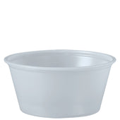 Cup Plastic Portion Souffle Translucent 3.25 Oz