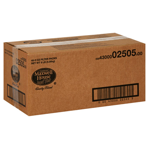 Maxwell House TEA BAG ICED FILTER PACK 3 OZ
