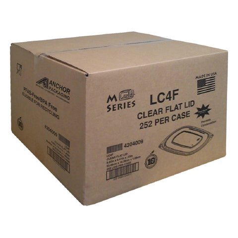 MicroRaves® LID CLEAR FLAT RPET FOR M416/M424/M432 WAVE