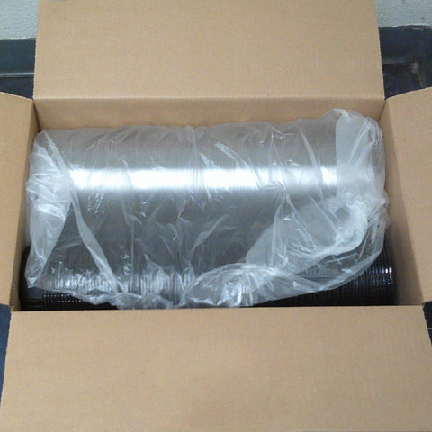 Container Plastic Black Base Hinged W/ Clear Lid 6.63x2.36