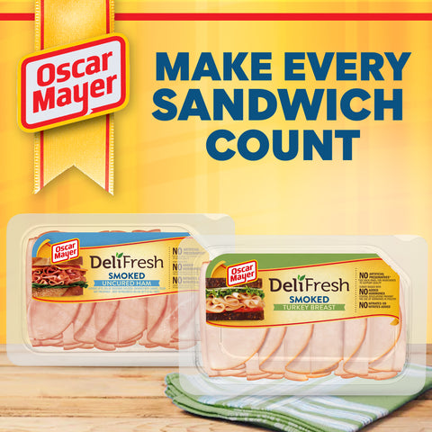 Oscar Mayer TURKEY BREAST SMOKED DELI SHAVED REFRIGERATED