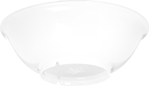 Bowl Serving Footed Melamine White 36 Oz