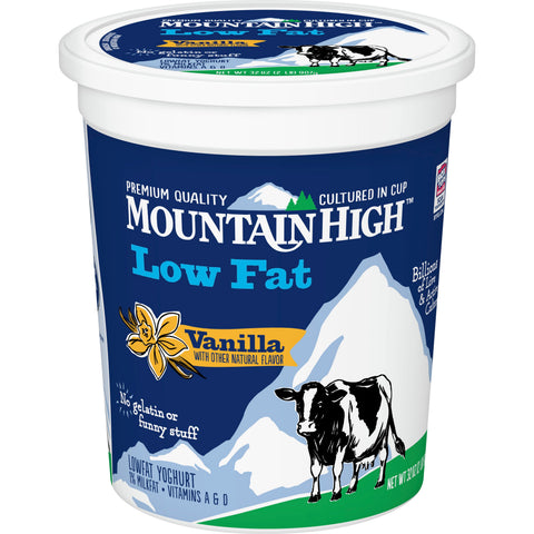 Mountain High® YOGURT VANILLA BLENDED LOW FAT
