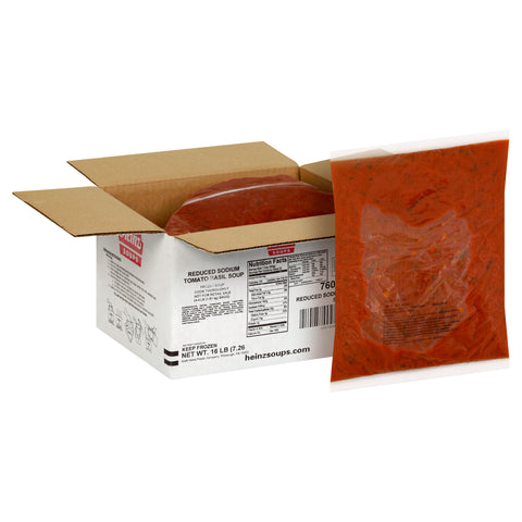 Heinz Reduced Sodium Tomato Basil Soup, 16 Pound Bag