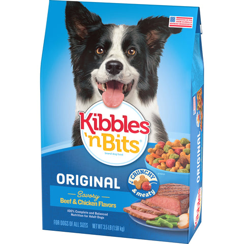 Kibbles N Bits Original Dog Food, 3.5 Pound -- 4 per case.