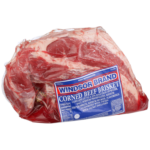 Mohawk CORNED BEEF BRISKET RUBBED SOLUTION ADDED 38% RAW REF UNSLICED