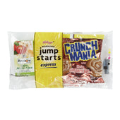 Kellogg's® BREAKFAST KIT MORNING JUMP STARTS™ EXPRESS KELLOGG’S® CRUNCHMANIA CINNAMON BUN APPLE JUICE