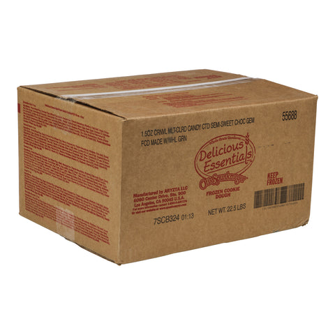 Otis Spunkmeyer Delicious Essentials Carnival Cookie Dough, 1.5 Ounce -- 240 per case