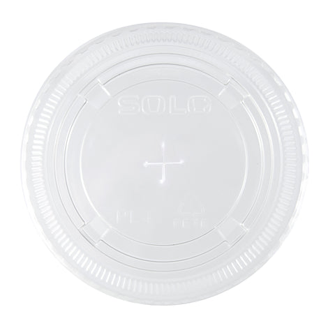 Solo® LID PLASTIC CLEAR STRAW SLOT F/ TP7