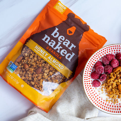 Bear Naked Honey Almond Protein Cereal, 11.2 Ounce Bag -- 6 per case.