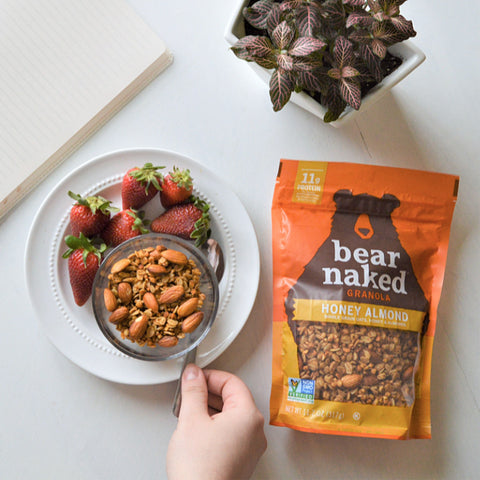 Bear Naked Honey Almond Protein Cereal, 11.2 Ounce Bag -- 6 per case.