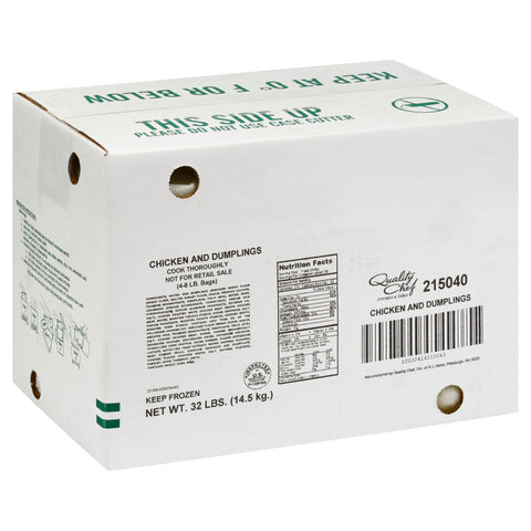 Entree Chicken Dumpling Bag 78001282