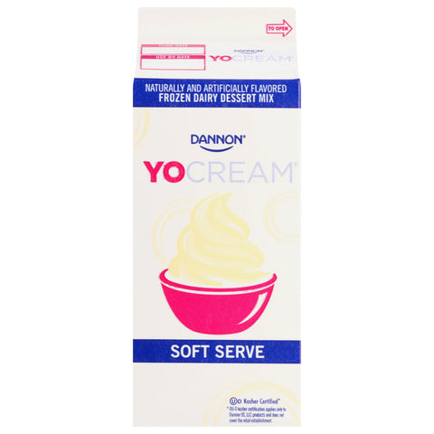 Yocream Gelato Mix, Hazelnut Flavored Serve, 64 Ounce -- 6 per case.