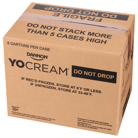 Yocream Yogurt Mix, Cake Batter Low-Fat Soft Serve, 64 Ounce -- 6 per case.