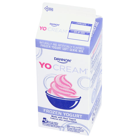 Yocream Pistachio Nonfat Soft Serve Yogurt Mix, 64 Ounce -- 6 per case.