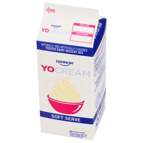Yocream Gelato Mix, Hazelnut Flavored Serve, 64 Ounce -- 6 per case.