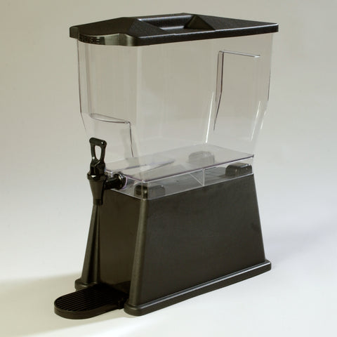 Carlisle DISPENSER TRIMLINE™ PREMIUM SINGLE BASE BLACK 3 GAL