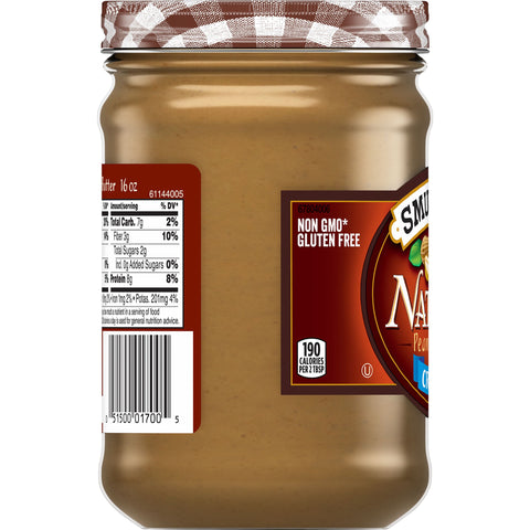 Smucker's® PEANUT BUTTER CREAMY NATURAL