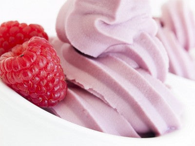 Yocream Very Raspberry Nonfat Soft Serve Yogurt Mix, 64 Ounce -- 6 per case.