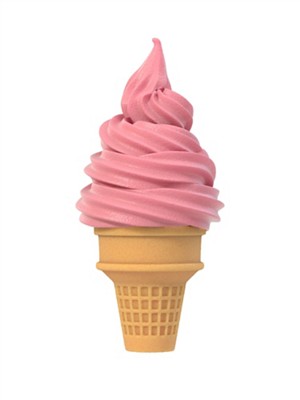 Yocream Sorbet Mix, Strawberry Lemonade Soft Serve, 64 Ounce -- 6 per case.