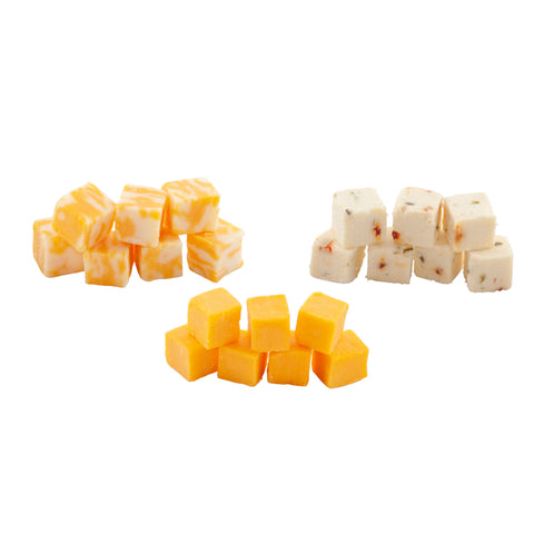 Block & Barrel Classic CHEESE ASSORTED CHEDDAR COLBYJACK PEPPER JACK CUBED