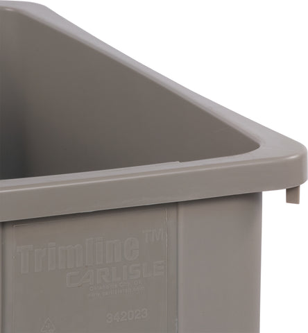 Carlisle CONTAINER WASTE TRIMLINE BEIGE 23 GAL