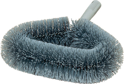 Carlisle DUSTER WALL WIDE SOFT-FLAGGED W/ PVC BRISTLES GREY 12X5.5
