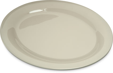 Carlisle PLATTER TRAY OVAL DURUS® MELAMINE BONE 12X9