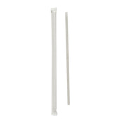 Solo® STRAW WRAPPED JUMBO TRANSLUCENT 7.75