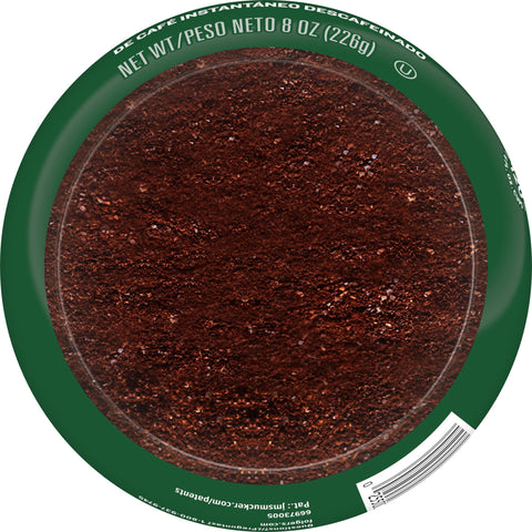 Folgers Classic Decaffeinated Instant Coffee, 8 Ounce -- 6 per case.
