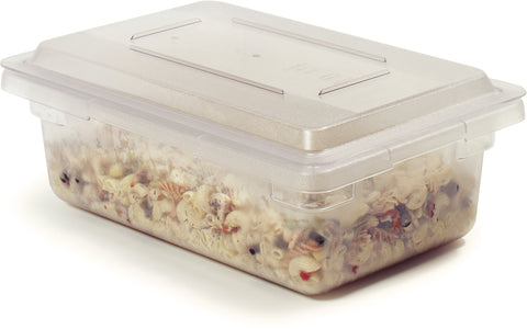Box Food Storage Polycarbonate Clear 3.5 Gallon 18x12x6