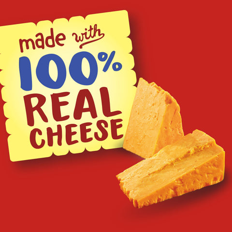 Sunshine Cheez It Grooves Original Crackers, 3.25 Ounce -- 12 per case.